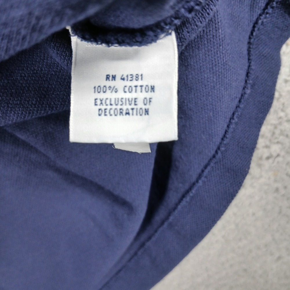 Polo Ralph Lauren Classic Fit Pique Short Sleeve Polo Shirt XXL Navy Blue - Picture 8 of 9